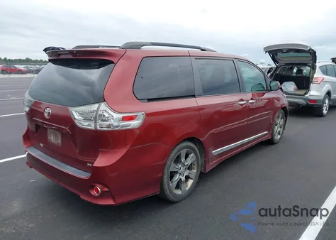 2013 Toyota Sienna Se 8 Passenger from USA, damaged, VIN 5TDXK3DC5DS381457